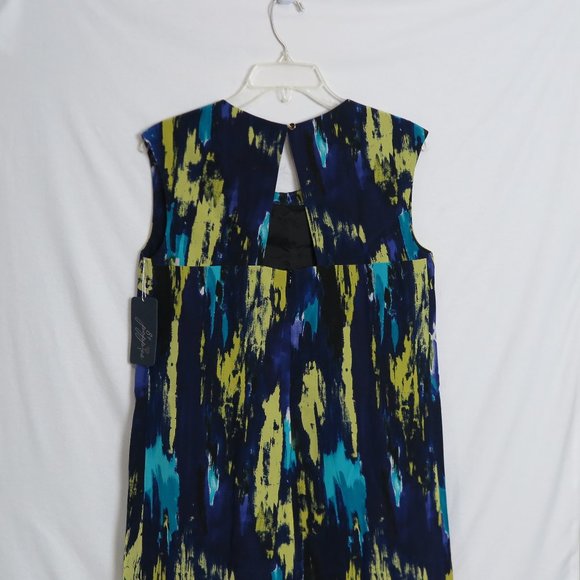 NWT 81 Poppies Alexis 100% Silk Lined Dress Size S Made in USA MSRP $297 - Picture 6 of 7